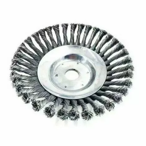 YOOUYIDA Tête Universelle De Coupe-Herbe De Brosse De Roue De Fil D'acier, Coupe-Bordures De Jardin Tête De Coupe De Brosse De Mauvaises Herbes De Jardin (1 Pièce,6 Pouces) 3 YOOUYIDA Tête Universelle De Coupe-Herbe De Brosse De Roue De Fil D'acier, Coupe-Bordures De Jardin Tête De Coupe De Brosse De Mauvaises Herbes De Jardin (1 Pièce,6 Pouces)