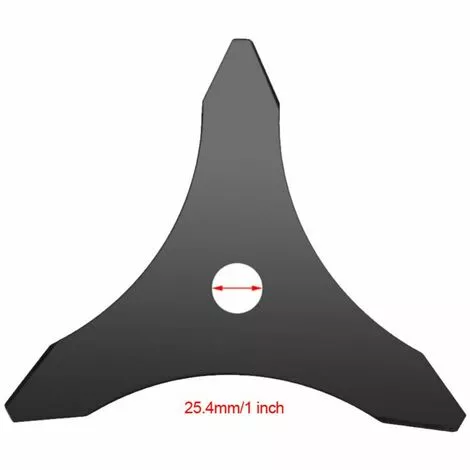 ENLENK Lame De Débroussailleuse à Trois Dents One-For-All Pour Machines Stihl, Husqvarna, Mitox, Echo, Kawasaki Et Autres 7 ENLENK Lame De Débroussailleuse à Trois Dents One-For-All Pour Machines Stihl, Husqvarna, Mitox, Echo, Kawasaki Et Autres – Image 5