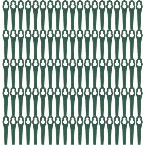 ECHOO Lames De Coupe En Plastique Non Fragiles De 83 Mm Pour Tondeuse à Gazon 100pcs 3 ECHOO Lames De Coupe En Plastique Non Fragiles De 83 Mm Pour Tondeuse à Gazon 100pcs