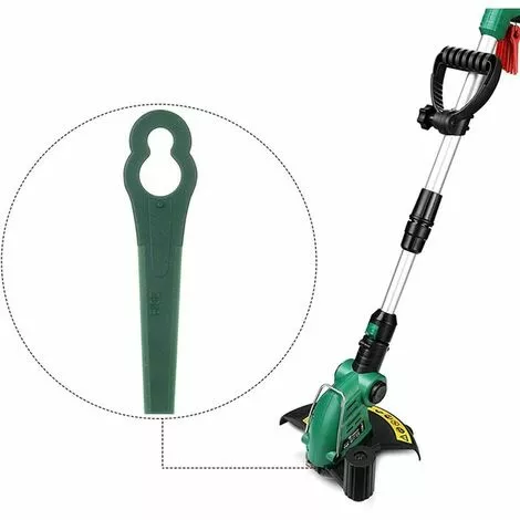 ECHOO Lames De Coupe En Plastique Non Fragiles De 83 Mm Pour Tondeuse à Gazon 100pcs 6 ECHOO Lames De Coupe En Plastique Non Fragiles De 83 Mm Pour Tondeuse à Gazon 100pcs – Image 4