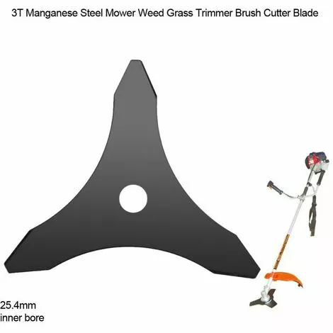 ECHOO Lame De Débroussailleuse à Trois Dents One-For-All Pour Machines Stihl, Husqvarna, Mitox, Echo, Kawasaki Et Autres 4 ECHOO Lame De Débroussailleuse à Trois Dents One-For-All Pour Machines Stihl, Husqvarna, Mitox, Echo, Kawasaki Et Autres – Image 2