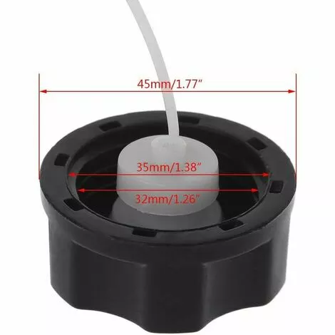 QERSTA Bouchons De Réservoir De Carburant Bouchon D'Essence Carburant Pour Tondeuse à Gazon,Débroussailleuse,1pcs 4 QERSTA Bouchons De Réservoir De Carburant Bouchon D'Essence Carburant Pour Tondeuse à Gazon,Débroussailleuse,1pcs – Image 2