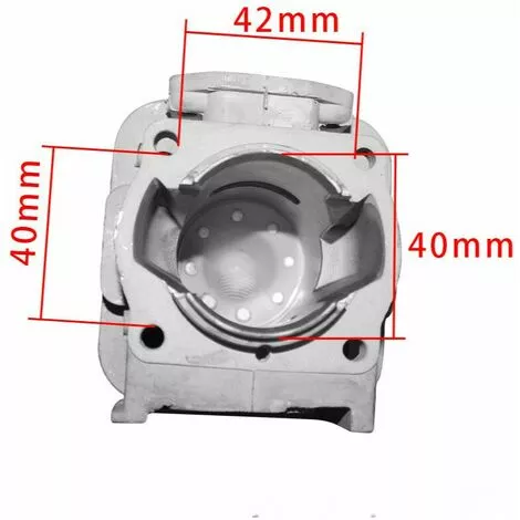 QERSTA Kit De Piston De Cylindre Pour Tondeuse à Gazon 40F-5 Jeux De Cylindres 430TU43 Cylindre Piston TL43 Cylindre TB43 6 QERSTA Kit De Piston De Cylindre Pour Tondeuse à Gazon 40F-5 Jeux De Cylindres 430TU43 Cylindre Piston TL43 Cylindre TB43 – Image 4