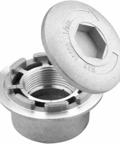 CESIèCLEFOU Tete Debroussailleuse Universelle, Tete Debroussailleuse 4 Fils, Aluminium Tete Fil Débroussailleuse Accessoire De Débroussailleuse Pour Tondeuse à Gazon, 72 X 44.5 Mm Lefou -Débroussailleuse Soldes Magasin 67993900 3