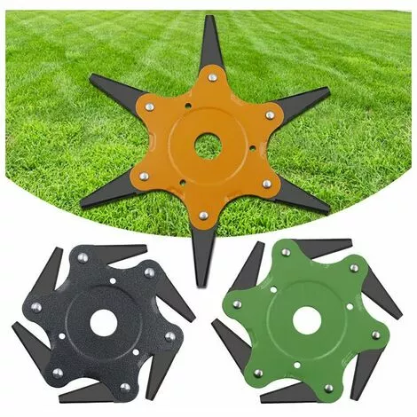 LLOVE Tete De Coupe, 6 Dents, Outil De Mangeur D'Herbe, Verte 7 LLOVE Tete De Coupe, 6 Dents, Outil De Mangeur D'Herbe, Verte – Image 5