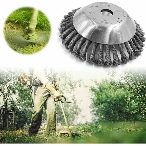 GRID COOL Brosse à Mauvaises Herbes Pour Débroussailleuse 25,4 Mm X 200 Mm 4 GRID COOL Brosse à Mauvaises Herbes Pour Débroussailleuse 25,4 Mm X 200 Mm – Image 2