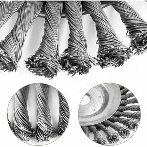 GRID COOL Brosse à Mauvaises Herbes Pour Débroussailleuse 25,4 Mm X 200 Mm 6 GRID COOL Brosse à Mauvaises Herbes Pour Débroussailleuse 25,4 Mm X 200 Mm – Image 4