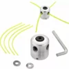 Cisea Tête De Débroussailleuse Universelle Aluminium Fils Tête Coupe-bordure Tête Double Fil Bobine Tête Fil Nylon Pour Tondeuse, 1 Têtes De Fil + 4 Fils 2 Cisea Tête De Débroussailleuse Universelle Aluminium Fils Tête Coupe-bordure Tête Double Fil Bobine Tête Fil Nylon Pour Tondeuse, 1 Têtes De Fil + 4 Fils -Débroussailleuse Soldes Magasin 68076777 1