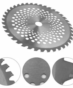 Lame De Débroussailleuse Lames De Scie à Bois De 40 Dents 1'' Diamètre De L'alésage 10'' Lames à Pointe En Carbure Pour L'herbe De Jardin 1,5 X 255 X 25,4mm 13Treize -Débroussailleuse Soldes Magasin 68083398 5