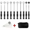 QERSTA Lot De 10 Outil De Réglage De Carburateur Avec Brosse De Nettoyage Aiguille De Carburateur 2 QERSTA Lot De 10 Outil De Réglage De Carburateur Avec Brosse De Nettoyage Aiguille De Carburateur -Débroussailleuse Soldes Magasin 68096184 1
