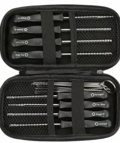 QERSTA Lot De 10 Outil De Réglage De Carburateur Avec Brosse De Nettoyage Aiguille De Carburateur -Débroussailleuse Soldes Magasin 68096184 2