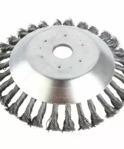 HEGUYEY Tête De Débroussailleuse Conique En Fil D'acier Solide Noué De 200 Mm Pour Tondeuse à Gazon - Jardin Et Mauvaises Herbes Weedin 11 HEGUYEY Tête De Débroussailleuse Conique En Fil D'acier Solide Noué De 200 Mm Pour Tondeuse à Gazon - Jardin Et Mauvaises Herbes Weedin -Débroussailleuse Soldes Magasin 68152670 5