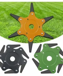 ECHOO Tete De Coupe, 6 Dents, Outil De Mangeur D'Herbe, Verte -Débroussailleuse Soldes Magasin 68254506 5