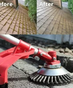 6 Pouces 150mm Brosse De Désherbage Bol Type Torsion Fil Roue Pelouse Jardin Outils Agricoles Débroussailleuse HANBING -Débroussailleuse Soldes Magasin 68322156 4