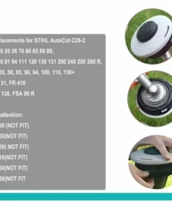 Moritale Tête Débroussailleuse Pour STIHL AutoCut C26-2 FS50 FS55 FS70 FS80 FS85 FS90 FS100 FS120 KM55 KM85 KM90 KM110 KM130#40027102169 (STIHL AutoCut C26-2),Yeurié -Débroussailleuse Soldes Magasin 68351820 2
