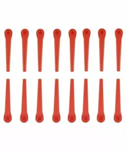 QERSTA Couteaux En Plastique 100 Pièces Pour Coupe-herbe Gardena, Couteaux De Rechange Pour Coupe-herbe Gardena Et Coupe-herbe Sans Fil -Débroussailleuse Soldes Magasin 68490389 3