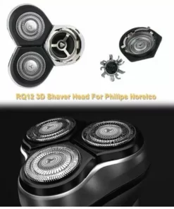 QERSTA Têtes De Rasoir RQ12 Compatibles Avec Phi-lips Norelco RQ11 RQ10 Sensotouch RQ1250 RQ1180 Arcitec 3D Rasoir électrique Pour Homme Avec Brosse De Nettoyage -Débroussailleuse Soldes Magasin 68491107 2