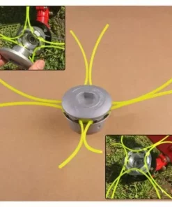 GRID COOL Tête De Débroussailleuse Universelle, Tête Coupe-bordure En Aluminium Fils Pour Débroussailleuse à Essence Tondeuse à Gazon A 9 GRID COOL Tête De Débroussailleuse Universelle, Tête Coupe-bordure En Aluminium Fils Pour Débroussailleuse à Essence Tondeuse à Gazon A -Débroussailleuse Soldes Magasin 68493329 3