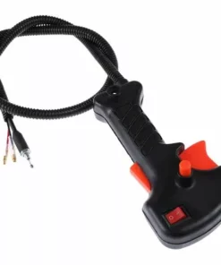 FVO Poignée De Débroussailleuse Avec Câble De Déclenchement D'accélérateur