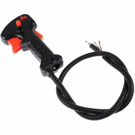 FVO Poignée De Débroussailleuse Avec Câble De Déclenchement D'accélérateur 5 FVO Poignée De Débroussailleuse Avec Câble De Déclenchement D'accélérateur – Image 3