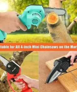 GRID COOL Accessoire Pour Débroussailleuse Chaîne De Scie à Guide Compatible Avec Une Batterie Portable électrique Sans Fil De 4 Pouces -Débroussailleuse Soldes Magasin 68591317 3