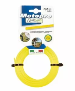RIBIMEX Fil Rond Diam.3,0 Mm X 15m Jaune ''MOTOPRO''
