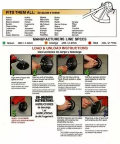 Tete à Fil Nylon Universelle Débroussailleuse 11 Tete à Fil Nylon Universelle Débroussailleuse -Débroussailleuse Soldes Magasin 7863868 5