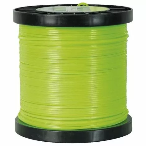 HELIOTRADE Fil Carré Pour Débroussailleuse 4 Mm X 30 M En Bobine (nylon Haute Densité) 5 HELIOTRADE Fil Carré Pour Débroussailleuse 4 Mm X 30 M En Bobine (nylon Haute Densité) – Image 3