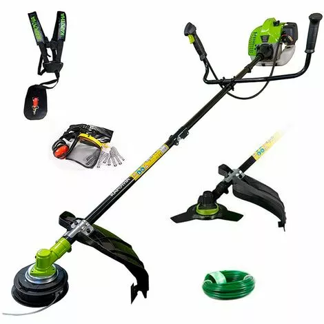 Débroussailleuse Thermique 2 Temps Professionnelle Barre Fixe 52cc 2cv - Kapotha RAW 3 Débroussailleuse Thermique 2 Temps Professionnelle Barre Fixe 52cc 2cv - Kapotha RAW