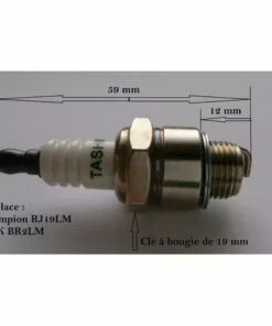 JARDIAFFAIRES Bougie Pour Moteur Briggs Stratton Remplace NGK BR2LM Champion RJ19LM