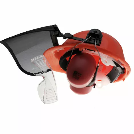 JARDIAFFAIRES Casque Forestier Professionnel Avec Visière Et Anti-bruit Normes CE 5 JARDIAFFAIRES Casque Forestier Professionnel Avec Visière Et Anti-bruit Normes CE – Image 3