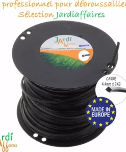 JARDIAFFAIRES Bobine De Fil Extra Pro Carré Pour Débroussailleuse 4,4mm X 106 Mètres 7 JARDIAFFAIRES Bobine De Fil Extra Pro Carré Pour Débroussailleuse 4,4mm X 106 Mètres -Débroussailleuse Soldes Magasin 9141029 3
