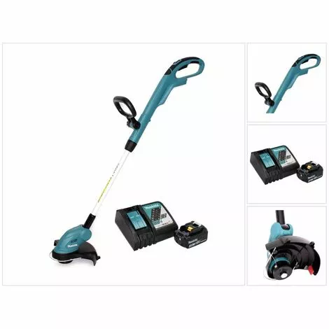 Makita DUR 181 RM 18 V Li-Ion Coupe-herbe Sans Fil + 1x Batterie BL 1840 4,0 Ah + Chargeur Rapide DC 18 RC 4 Makita DUR 181 RM 18 V Li-Ion Coupe-herbe Sans Fil + 1x Batterie BL 1840 4,0 Ah + Chargeur Rapide DC 18 RC – Image 2